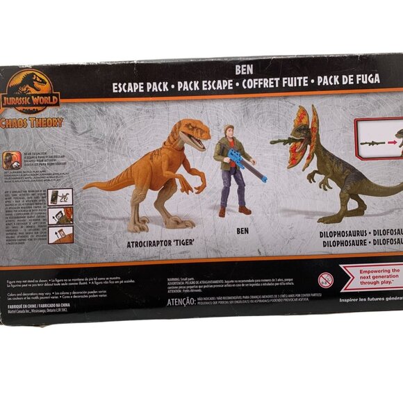 Jurassic World Chaos Theory Ben Escape Pack - Picture 5 of 5